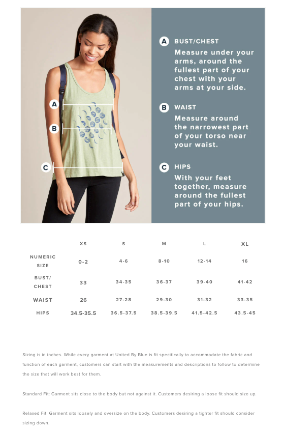 United By Blue Womens Torrey Popover Organic Cotton Shirts