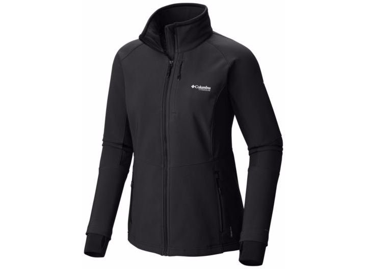 Columbia Titanium Titan Ridge II Womens Hybrid Fleece Polartec Fleece Jackets