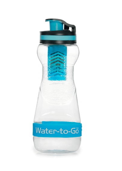 WatertoGo 50cL Water Purification Filter Bottle Removes Contaminants by 99.9%