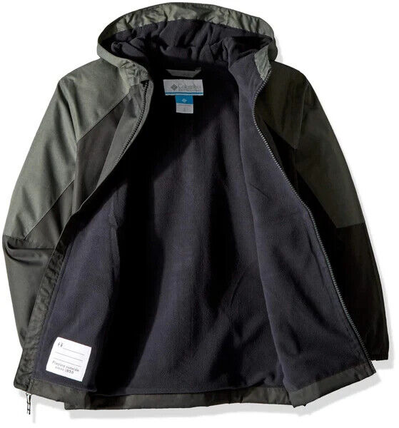 Columbia Boys Fleece Lined Endless Explorer Waterproof WinterJacket, Small Youth