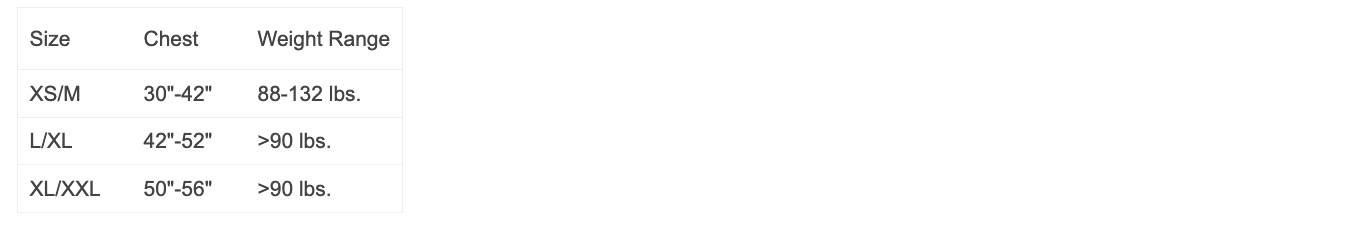 NRS Oso PFD's Unisex Fit UL & ULC Approved