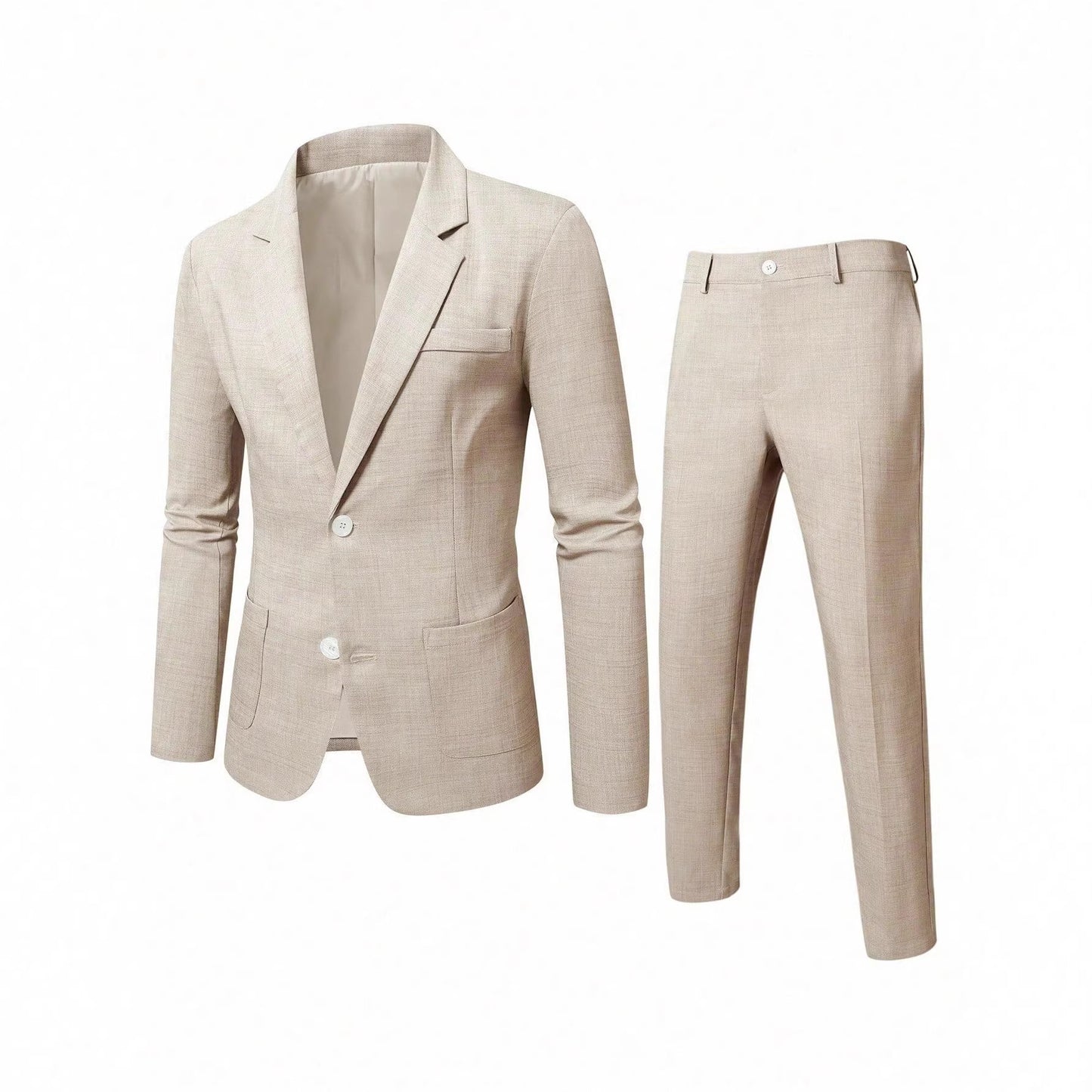 Ensemble de costume d'affaires uni pour homme