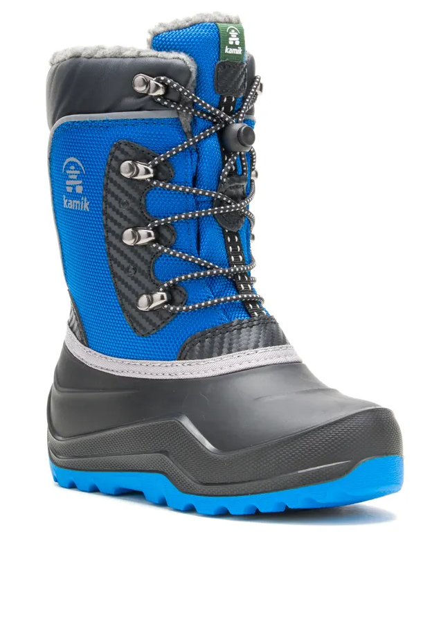 Kamik Boys The LUKE 4 Winter Boots for Kids & Youth -40C/F Rated - Made in Canada!