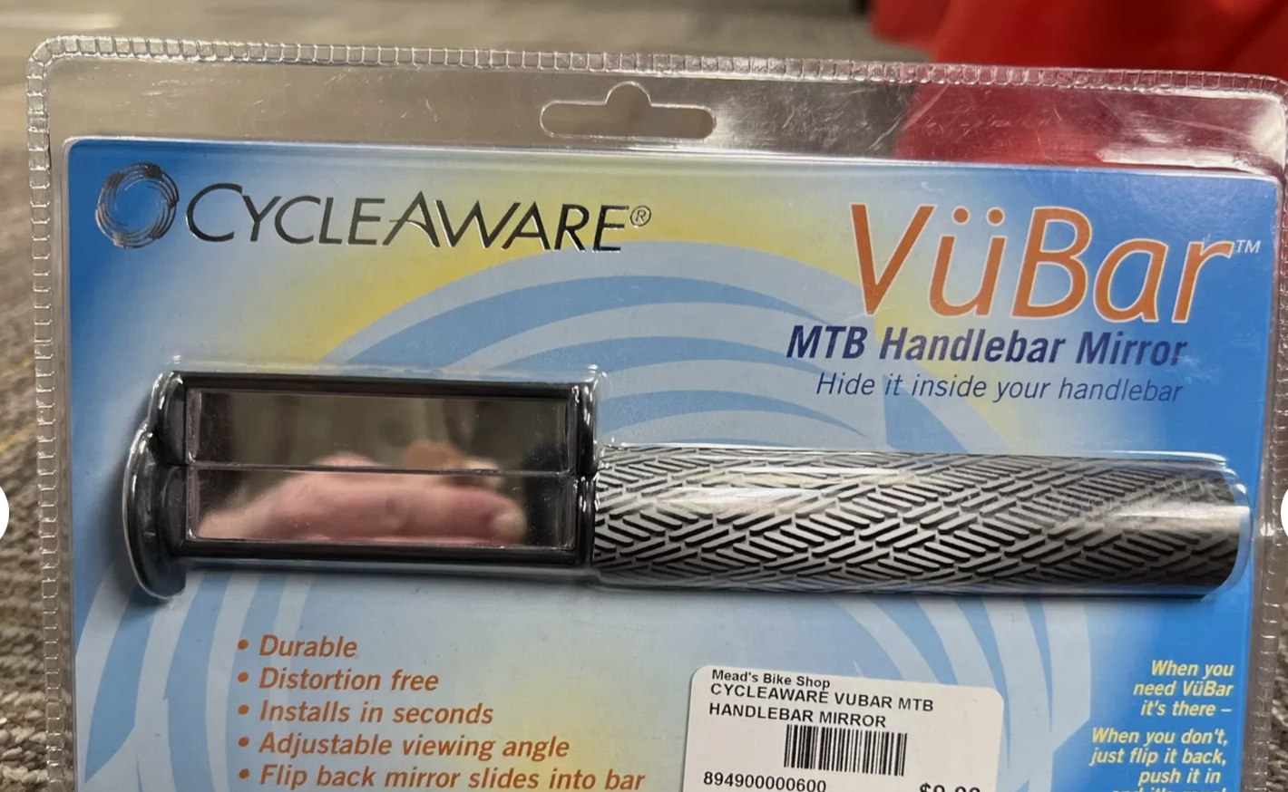 Cycleaware Vubar Bar End Bicycle Mirror