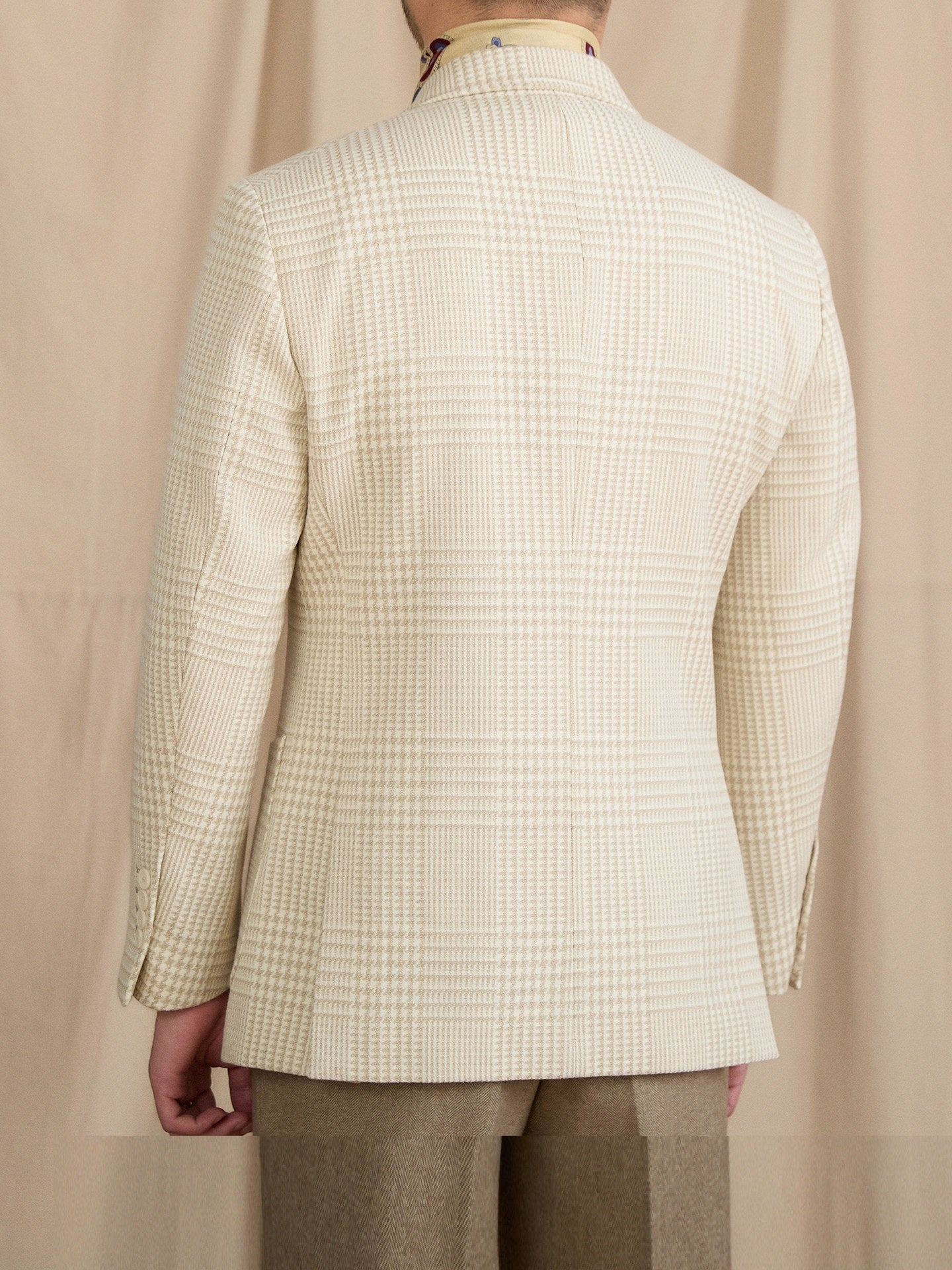 Italian-designed Double-breasted Casual Vintage Suit