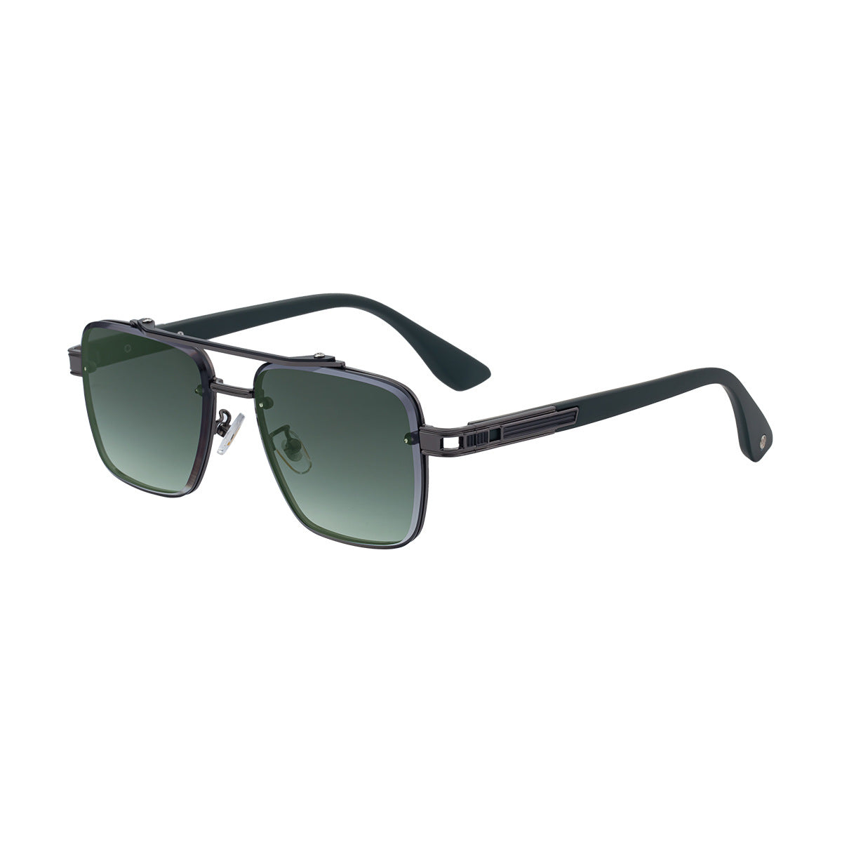 Mens Fashionable Square-frame Sunglasses
