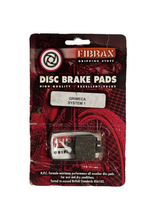 Fibrax Disc Brake Pads For Grimmeca System 1
