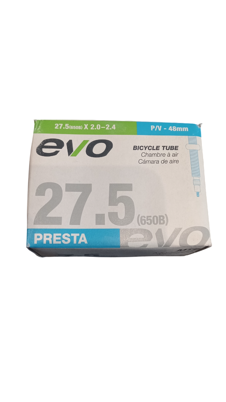 Evo Presta Bicycle Tubes for Mountain and Road Tires