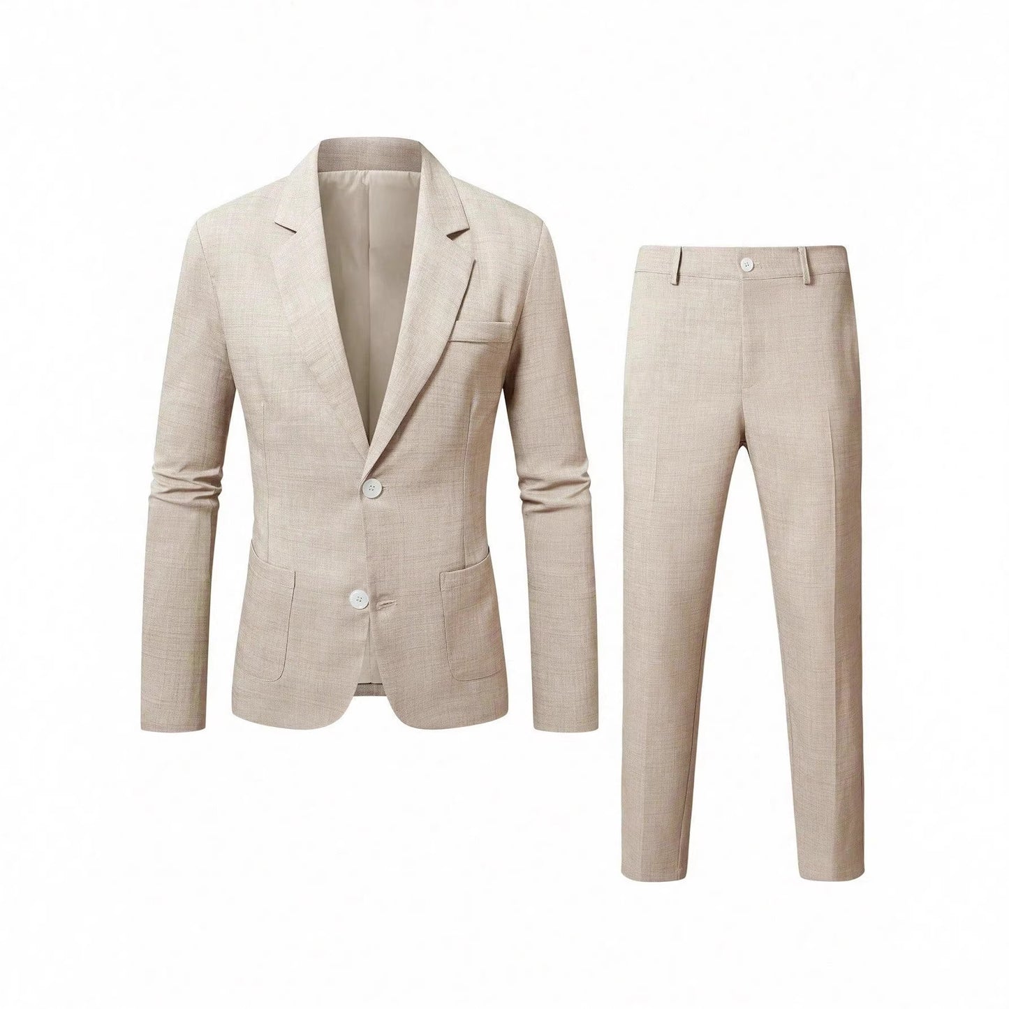 Ensemble de costume d'affaires uni pour homme