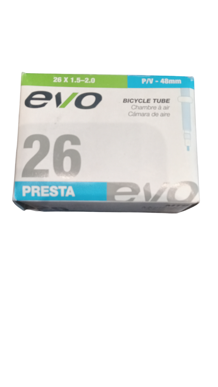 Evo Presta Bicycle Tubes for Mountain and Road Tires