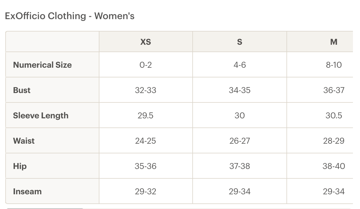 Exofficio Women's Moleskin Travel Pant, Size 12