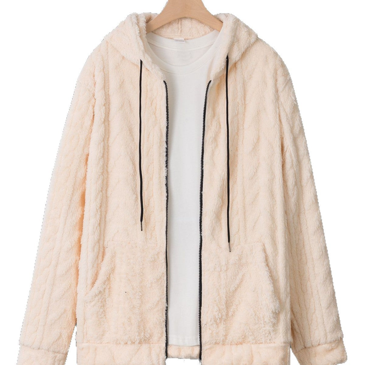 Mens Casual Hooded Sweatshirt Fallwinter Loose-fitting Knitwear