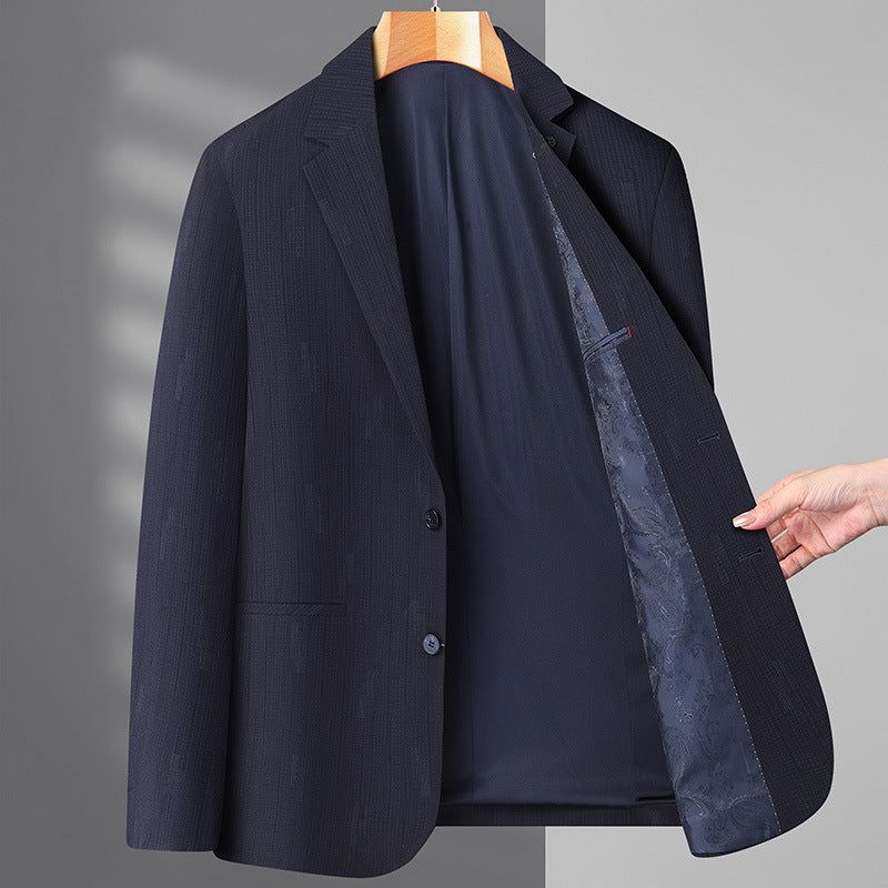 Veste de costume d'affaires. Un blazer décontracté minimaliste et luxueux pour homme, à la fois élégant et sophistiqué.
