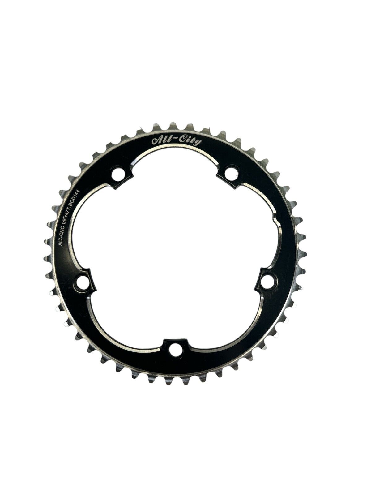 All-City 612 Track Chainring, 144mm BCD, 47t