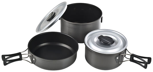 Chinook Ridge Hard Anodized Non-stick Cooksets Large
