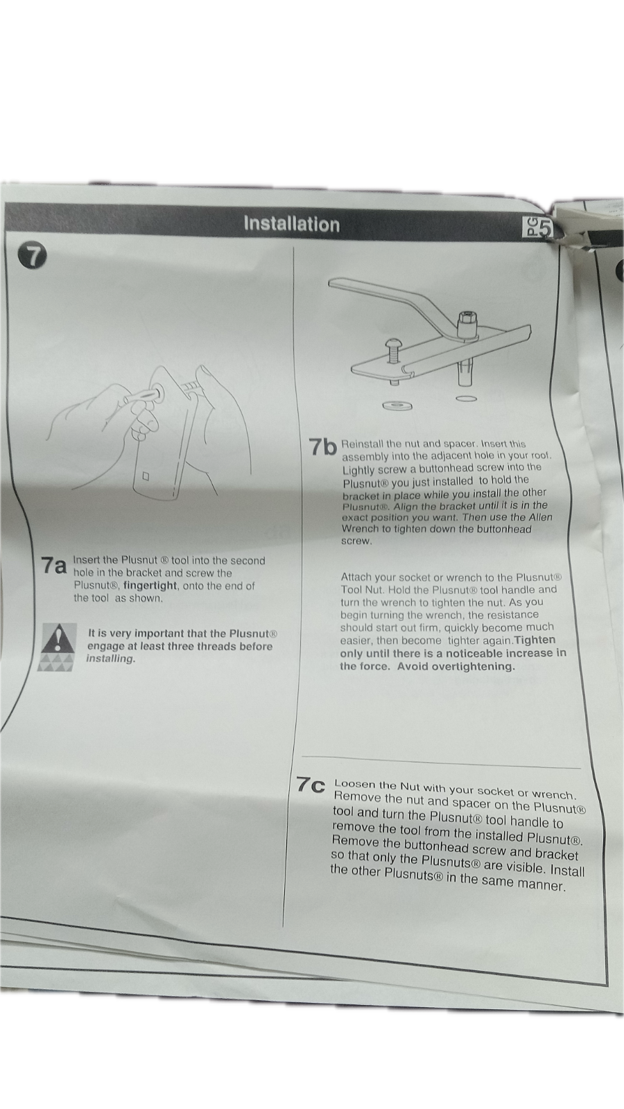 Yakima PlusNut Top Loader